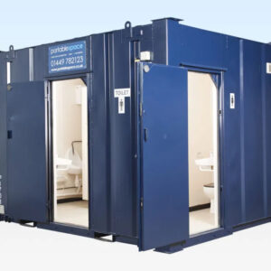 12Ft x 9Ft 2+1 Jackleg Toilet Cabin