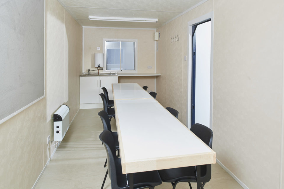 12Ft x 8Ft Steel Anti-Vandal Canteen Cabin