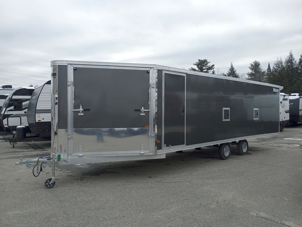 2024 Mission Trailers 101×24 Aluminum 4/5-Place Drive In/Out Deckover w/Galvanized Pkg, Canopy - Image 23