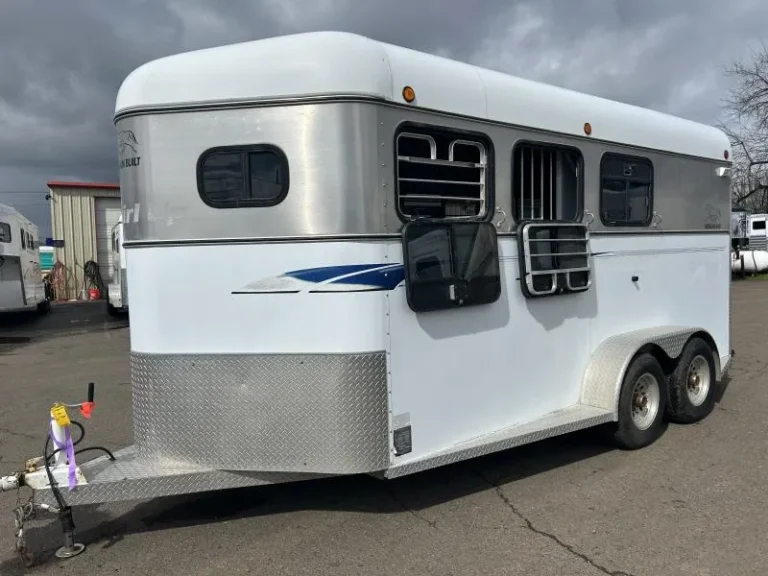 2000 Morgan Built 3 Horse Bumper Pull Horse Trailer - Image 11