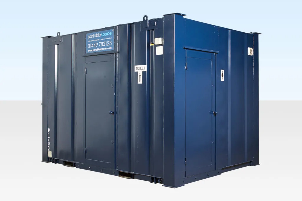 12Ft x 9Ft 2+1 Jackleg Toilet Cabin - Image 6
