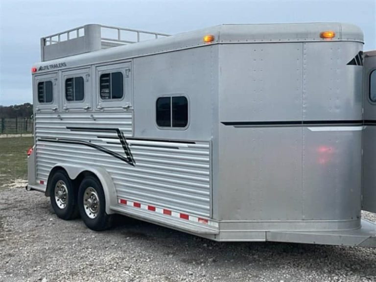1999 Elite Custom 3 Horse Trailer - Image 17