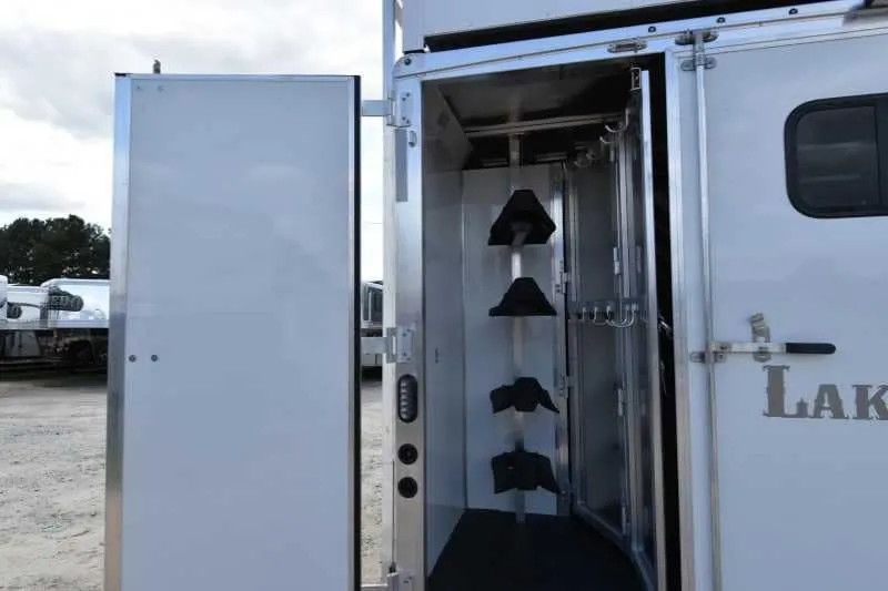 2018 Lakota 84HBPSL 4 Horse Trailer with 2′ Short Wall - Image 8