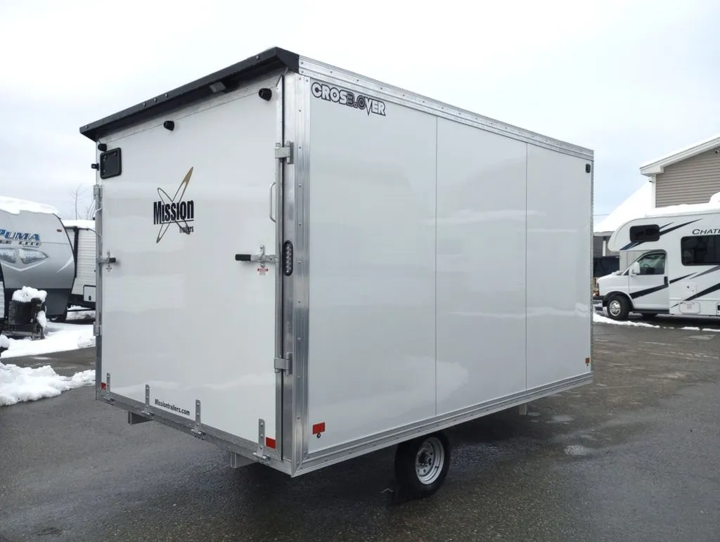 2024 Mission Trailers 101×12 Aluminum 2 Place Crossover 3.0 w/Side X Side Pkg, Rear Canopy - Image 5