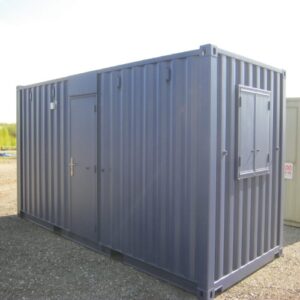 12Ft x 8Ft Steel Anti-Vandal Canteen Cabin