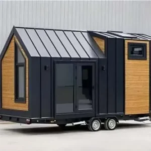 Fully Furnished Mobile Container House On Wheels