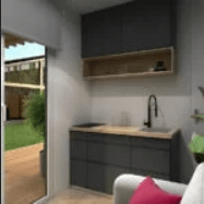 20ft Custom Shipping container Office, Container House – Senesie MFG LLC