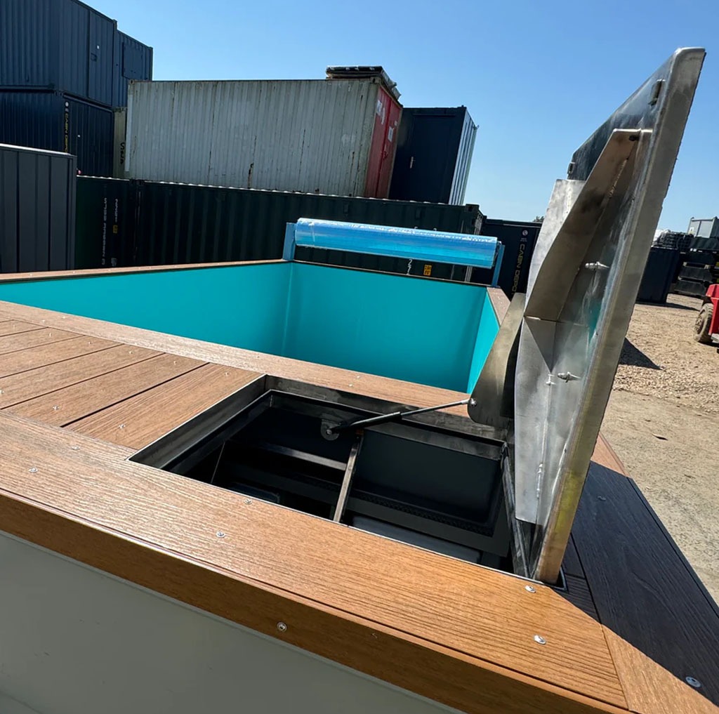 6m/20ft Caribbean Blue Container Swimming Pool - Image 7