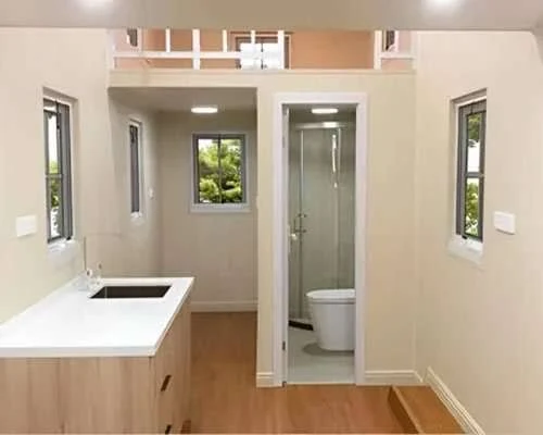 Insulated Aluminum Tiny Prefab House On Wheels - Image 5