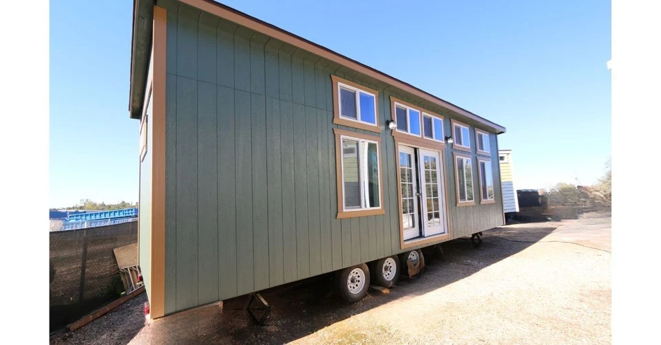 9 x 32 MODERN CARAVAN DUAL LOFT Tiny house for sale on wheels READY TO SHIP - Image 23