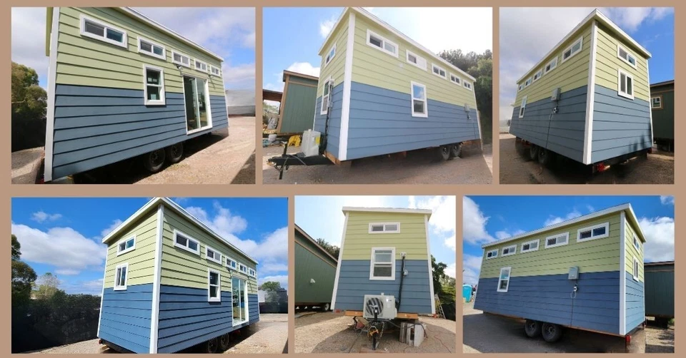 9 x 24 New Tiny Home on Wheels full kitchen bath & master bedroom bottom floor - Image 23