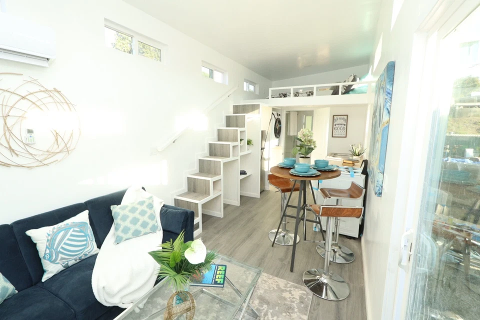 9 x 32 MODERN CARAVAN DUAL LOFT Tiny house for sale on wheels READY TO SHIP - Image 20
