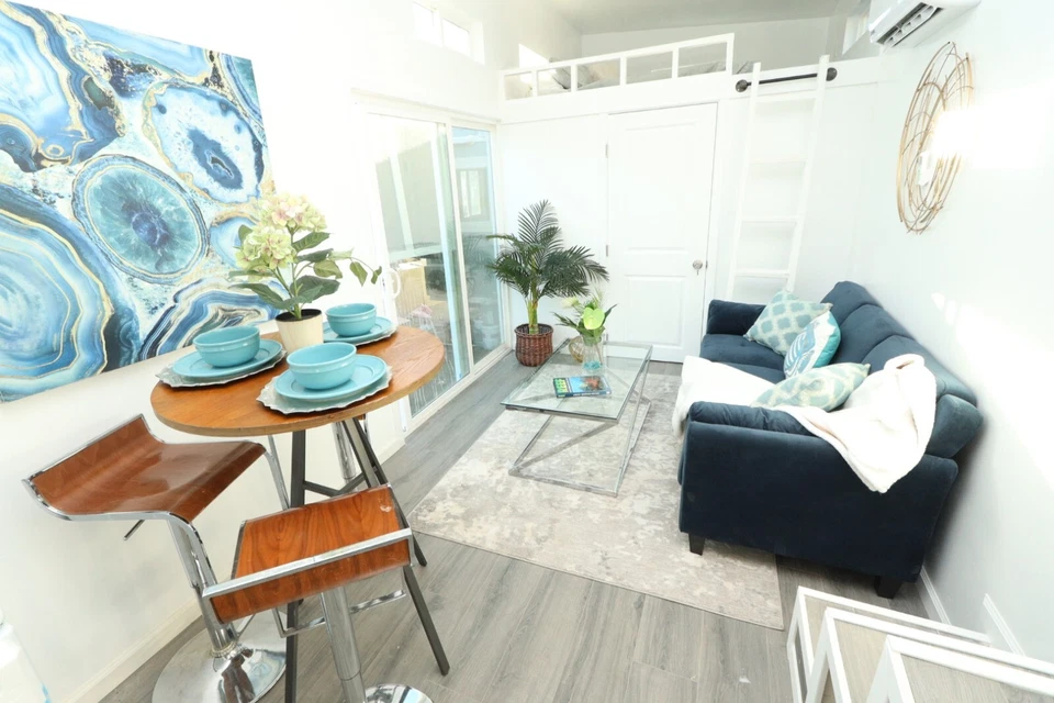 9 x 32 MODERN CARAVAN DUAL LOFT Tiny house for sale on wheels READY TO SHIP - Image 19
