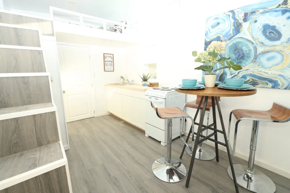 9 x 32 MODERN CARAVAN DUAL LOFT Tiny house for sale on wheels READY TO SHIP - Image 16