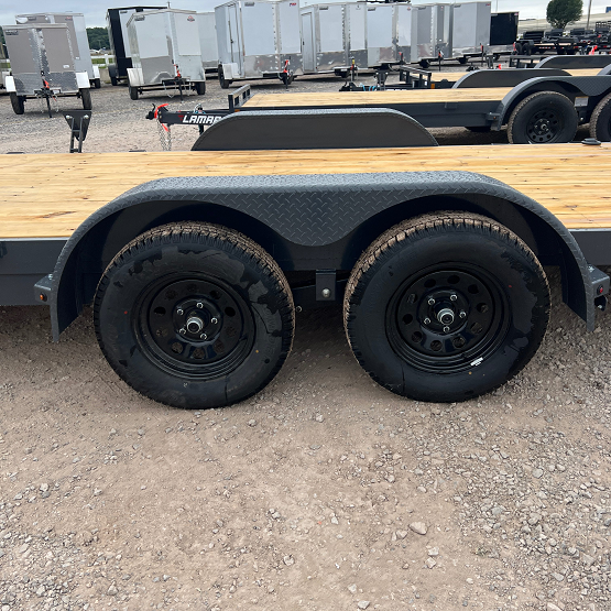 7x22 7.2k Lamar Car Hauler Trailer - Image 4