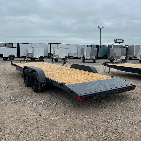 7x22 7.2k Lamar Car Hauler Trailer - Image 3