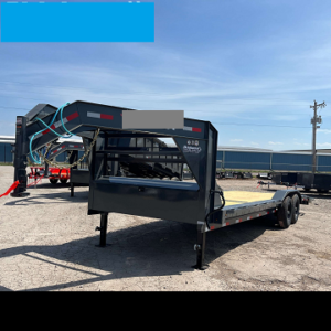 8.5x32 20k Lamar Flatbed Trailer