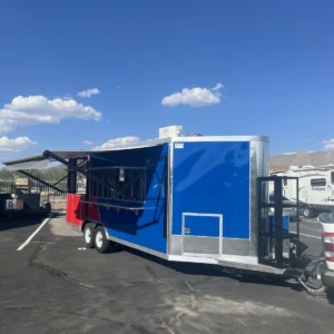 NEW 8.5' X 20' W/5’ Deck…CONCESSION FOOD TRAILER TRUCK RESTAURANT CATERING BBQ