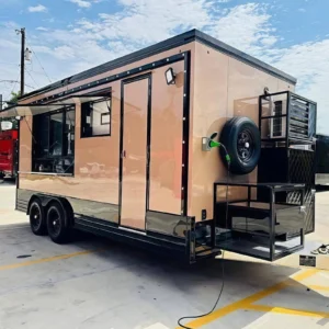 Mobile Food TruckTrailer Snack Cart Pizza Food Trailer in Sale