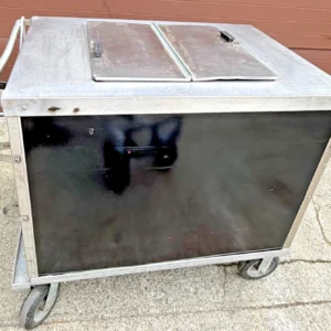 NELSON BDC-8 ICE CREAM DIPPING CABINET PUSH CART FROZEN LEMONADE COLD PLATE
