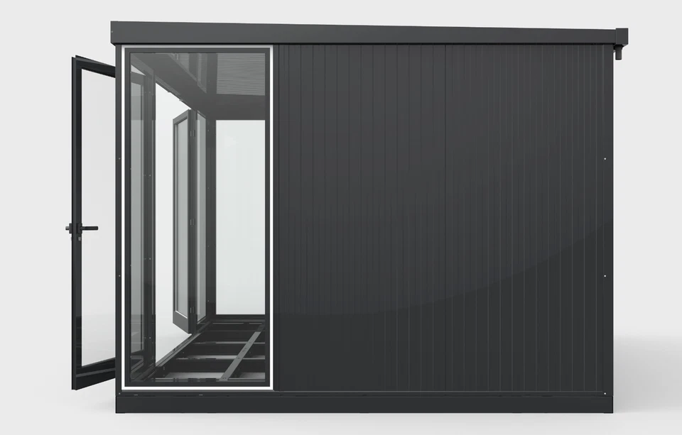 Duramax 13x10 Garden Glass Room, Outdoor Office, Shelter, and Insulated Building - Image 3