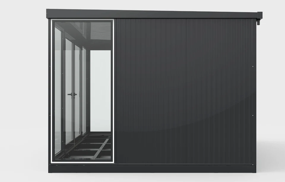 Duramax 13x10 Garden Glass Room, Outdoor Office, Shelter, and Insulated Building - Image 10